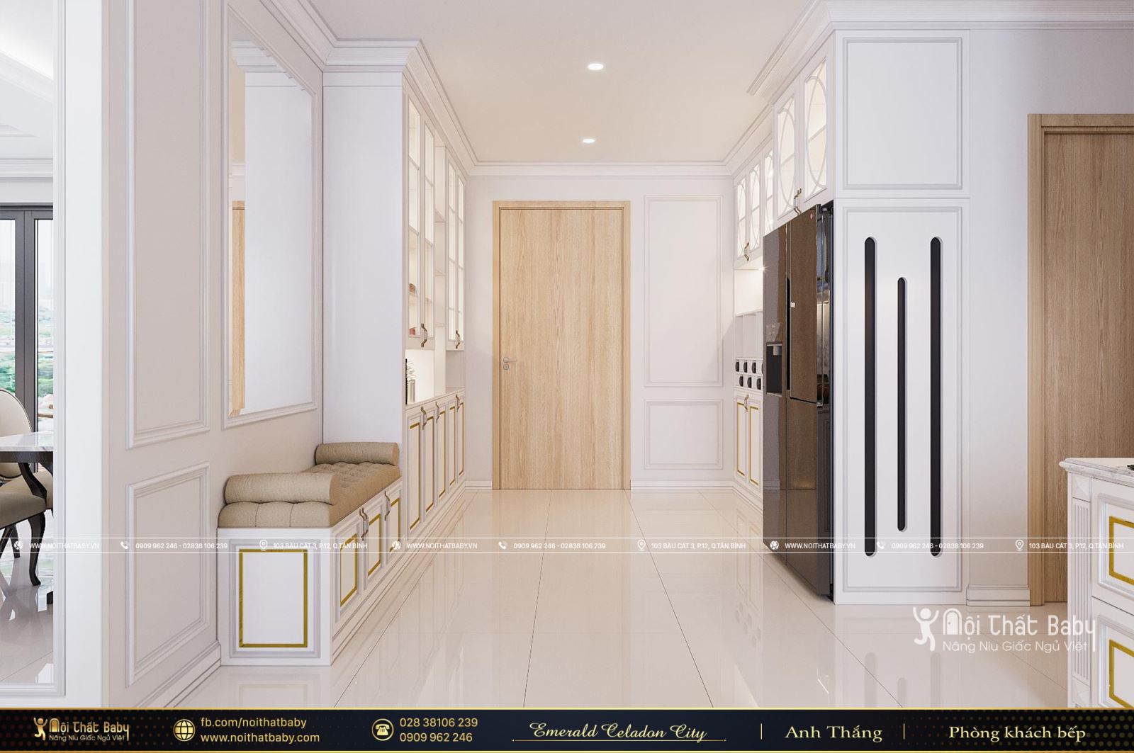 Tổng hợp các mẫu thiết kế nội thất Chung cư Emerald Celadon City